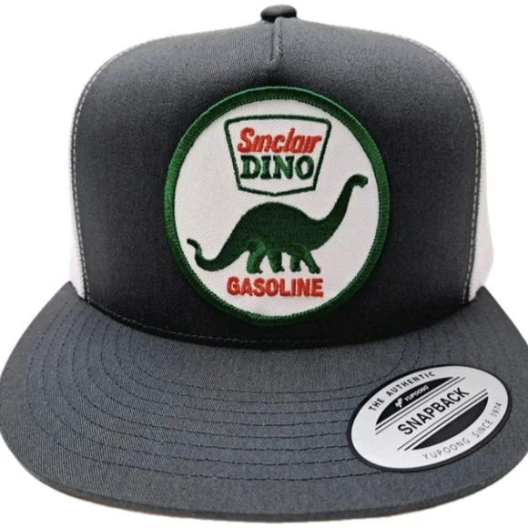Sinclair Dino Gasoline Retro Vintage Style American Patch Classic Trucker Hat il_fullxfull.5006149049_ir0y.jpg main image 4